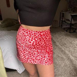 NWOT CUTE Princess Polly Heart Skirt